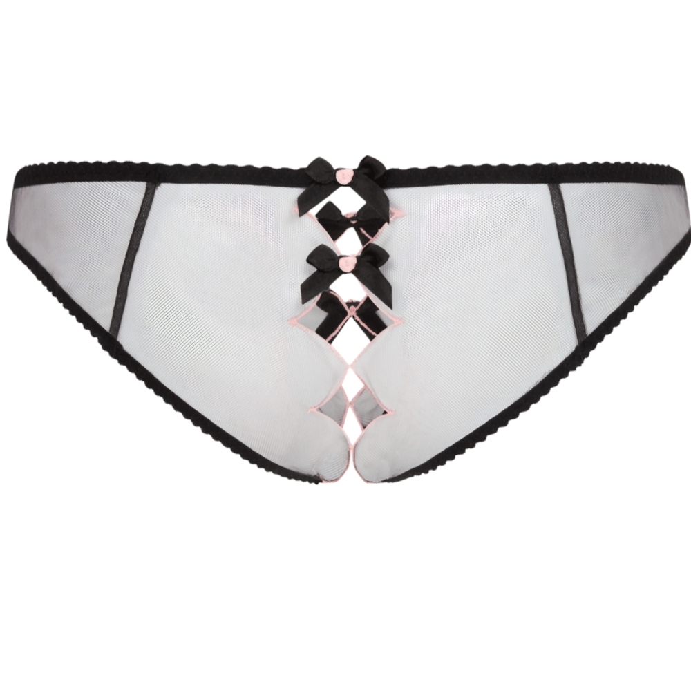 AGENT PROVOCATEUR Lorna Set Black/Pink - Bra 36C, Ouvert 3 - Picture 7 of 7